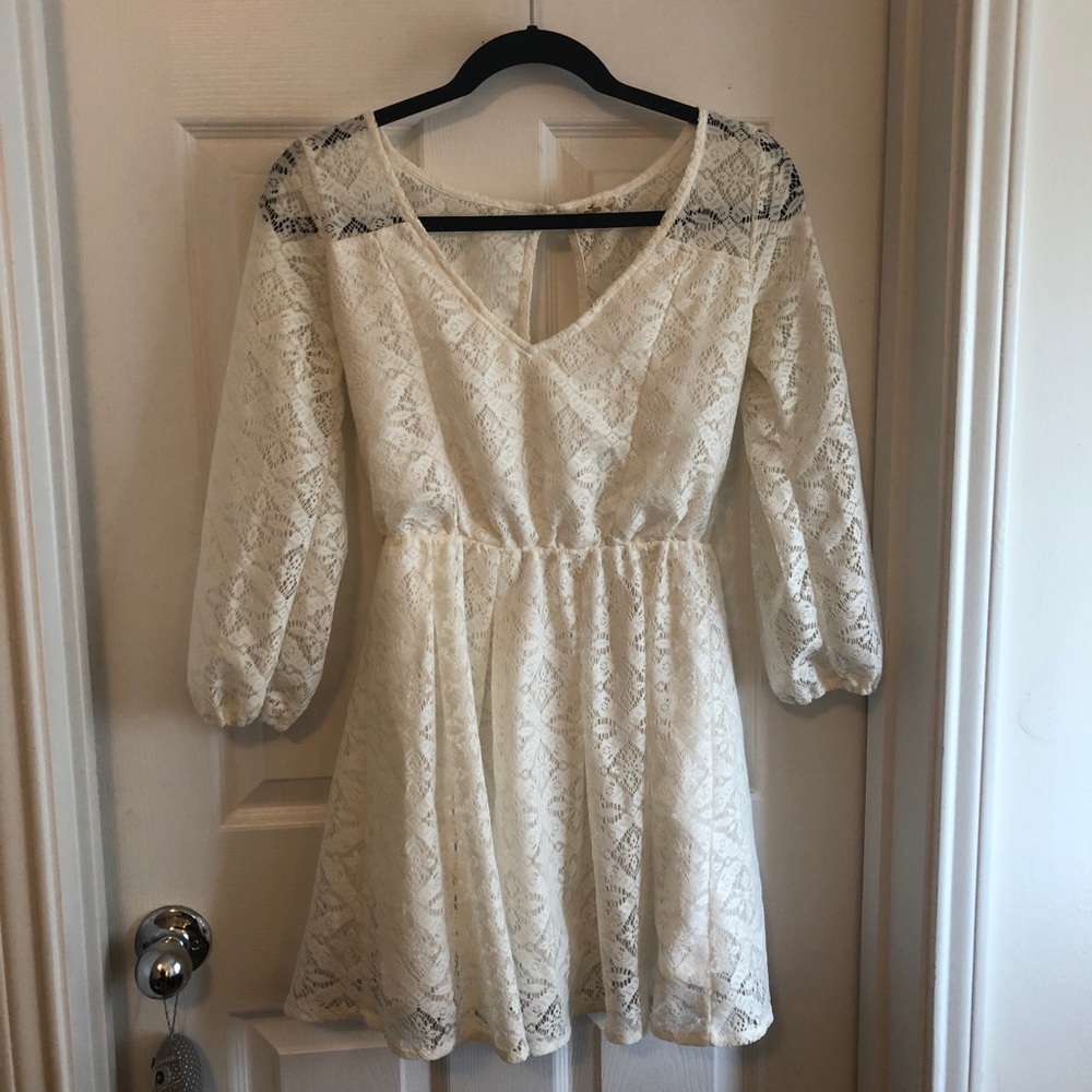 White Lace Dress